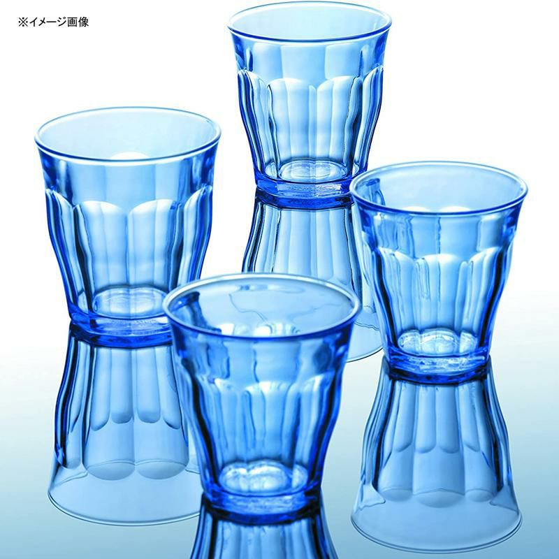 デュラレックス ピカルディ グラス マリンブルー 6個セット 258ml