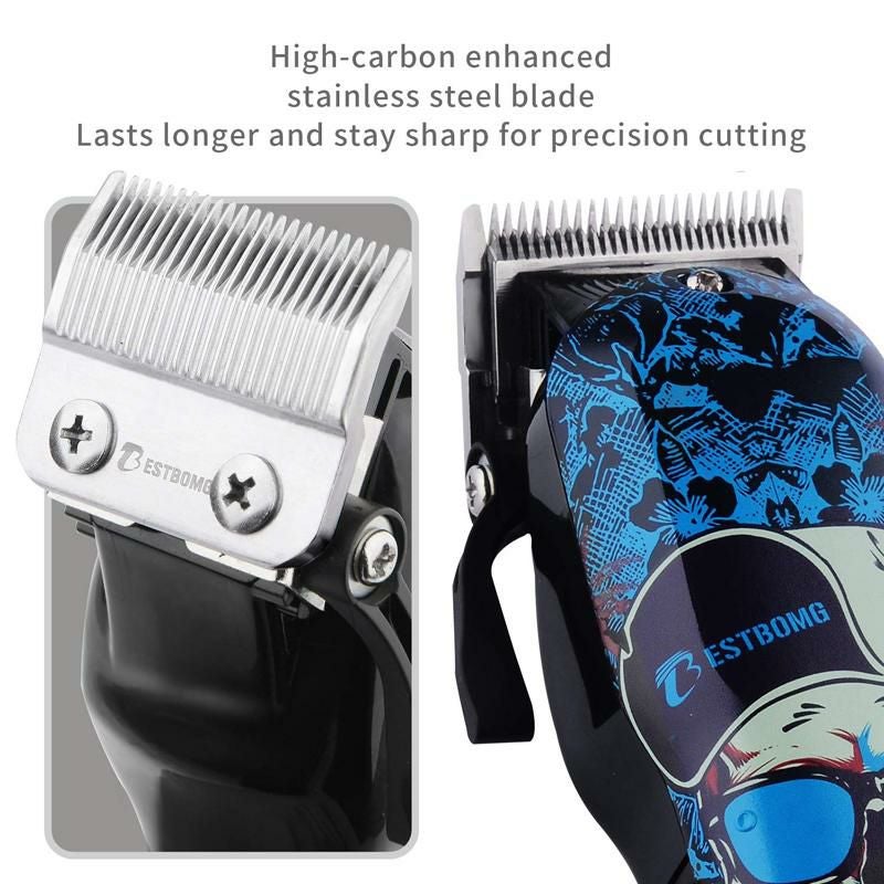 クリッパー バリカン コードレス ドクロ Professional Cordless Hair