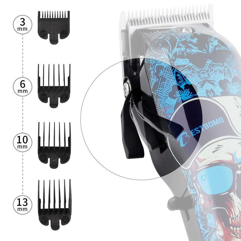 DC-6 バリカン・クリッパー クリッパー バリカン コードレス ドクロ Professional Cordless Hair