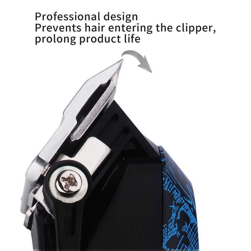 クリッパー バリカン コードレス ドクロ Professional Cordless Hair