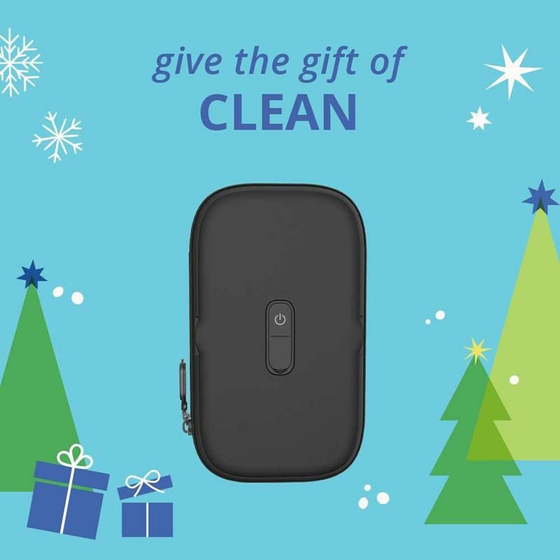 紫外線除菌充電式UVサニタイザースマホ携帯アクセサリーHomedicsUV-CleanPhoneSanitizer|FasterThanAnyUVSanitizerOnTheMarket|KillsUpto99.9%ofBacteria&VirusesatTheDNALevel|MercuryandChemicalFree(Black)家電