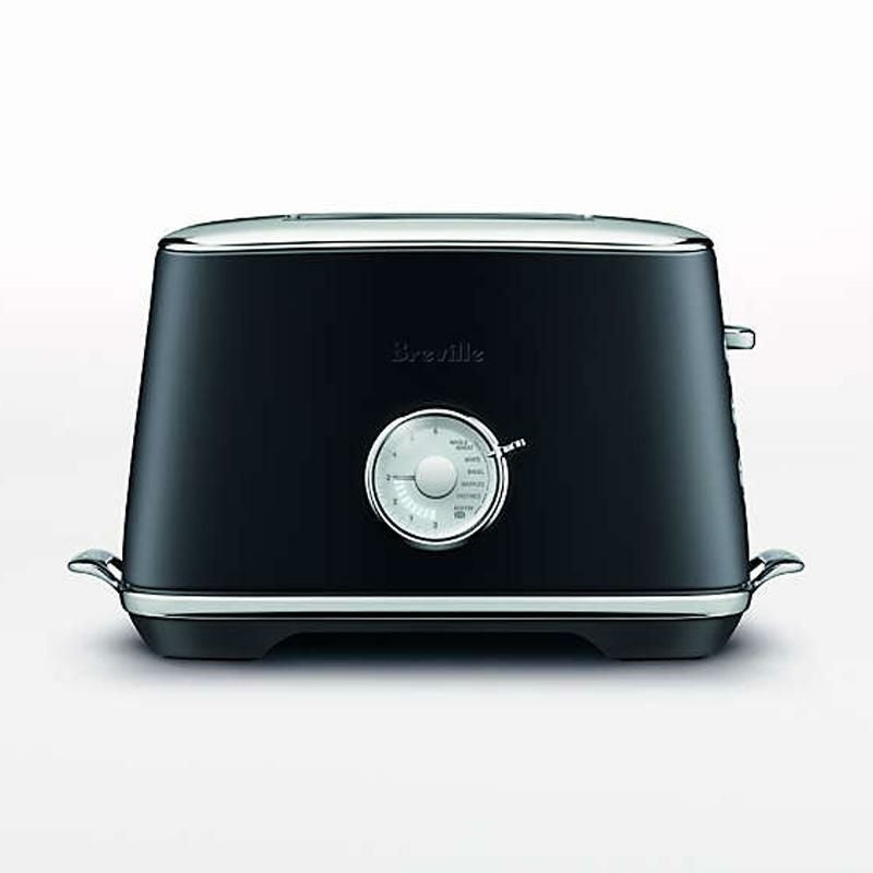 トースター2枚焼メニュー6種LEDインジケーターブラックステンレスブレビルBrevilleBlackTruffle2-SliceToasterBTA735BTR1BUS1家電