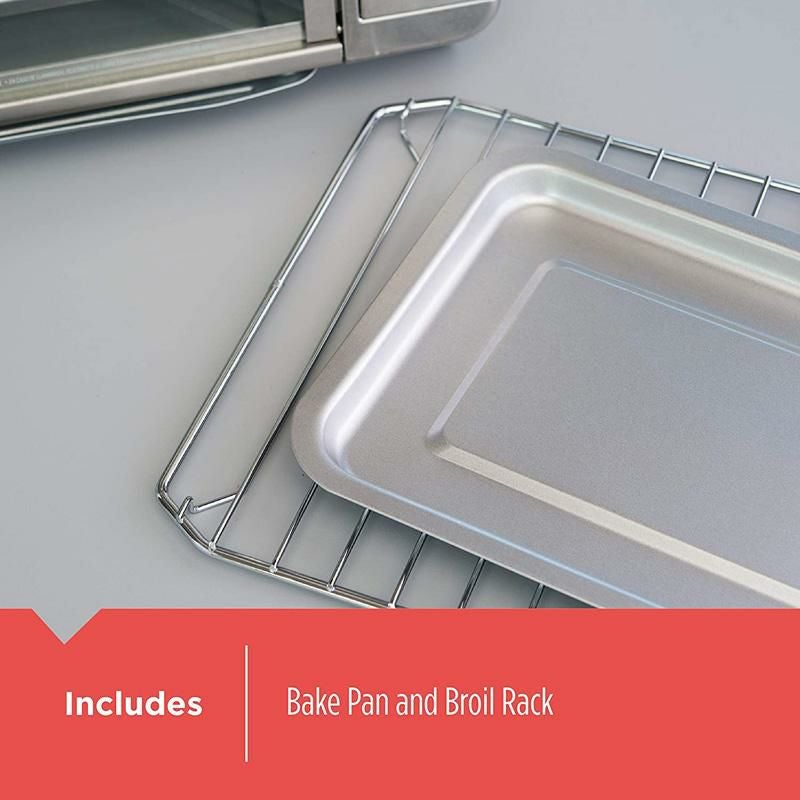 コンベクションオーブンシルバーブラック+デッカーBLACK+DECKERCountertopConvectionToasterOven,Silver,CTO6335S家電