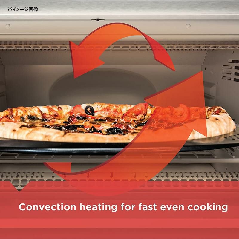 コンベクションオーブンステンレスブラック+デッカーBlack+DeckerTO3290XSBDToasterOven,8-Slice,StainlessSteel家電