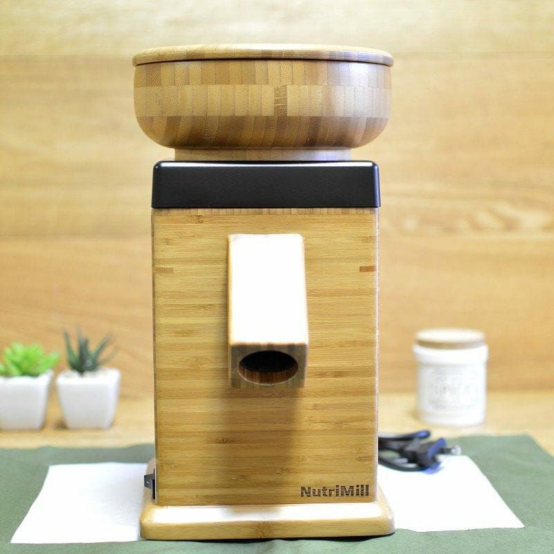 【30日間返金保証】【送料無料】ニュートリミル家庭用石臼式粉砕機製粉機NutriMillHarvestGrainMill
