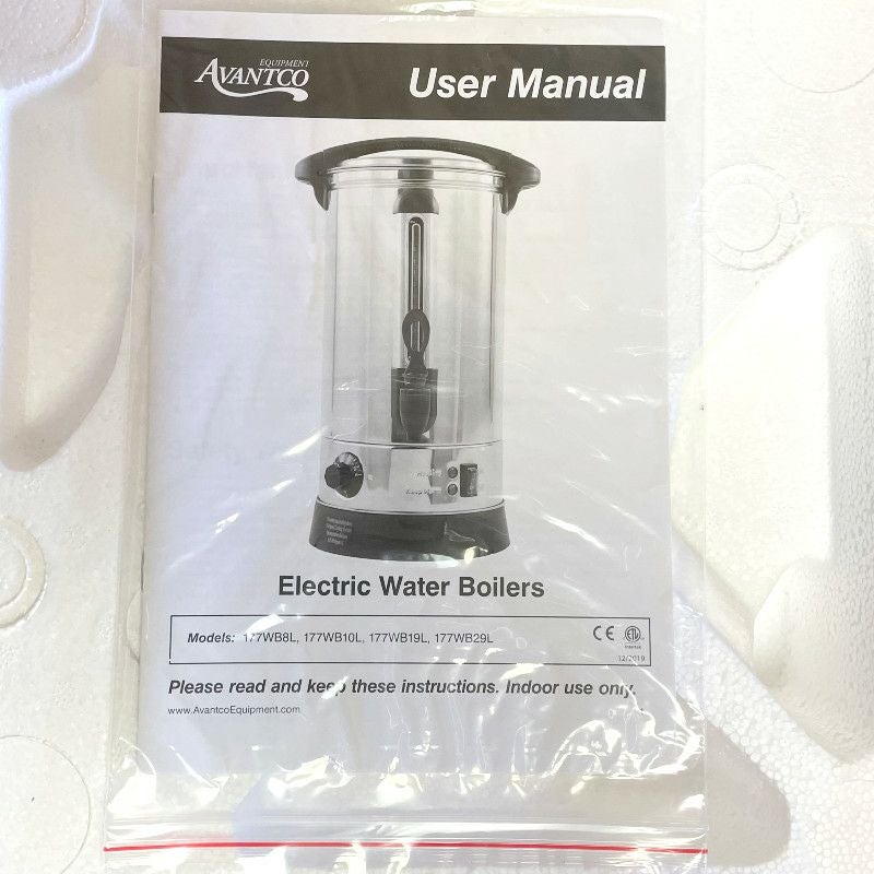 湯沸かし8Lサーバーディスペンサーお湯大容量ウォーターボイラーAvantcoWB8L2.1Gallon54cup(8Liter)WaterBoiler1300W家電