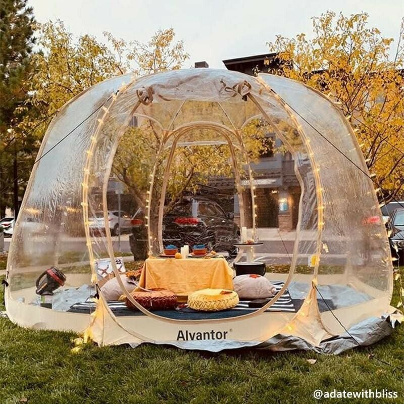 スクリーンテントインスタントポップアップAlvantorBubbleTentPopUpGazebosOutdoorCampingTentCanopyPatented