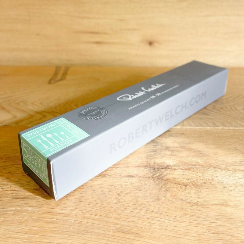 ロバートウェルチカトラリーセットステンレスフォークナイフスプーンウェストベリーウイリアムズ・ソノマ限定Williams-SonomaRobertWelchWestburyMirrorFlatwareSets