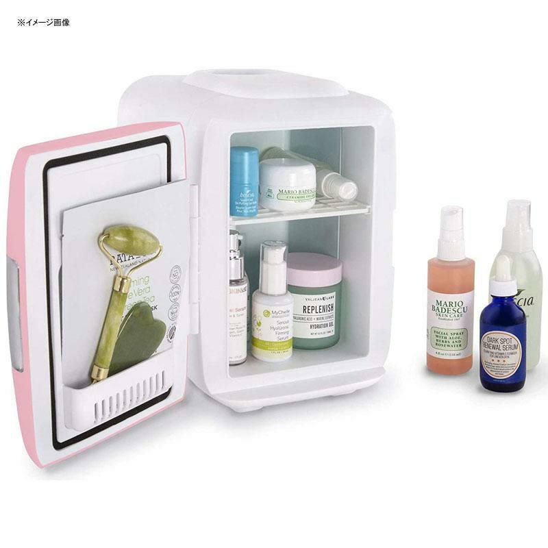 ミニ保冷庫保温4L6缶USB車載可化粧品CooluliMiniFridgeElectricCoolerandWarmer(4Liter/6Can):AC/DCPortableThermoelectricSystemw/ExclusiveOntheGoUSBPowerBankOption家電