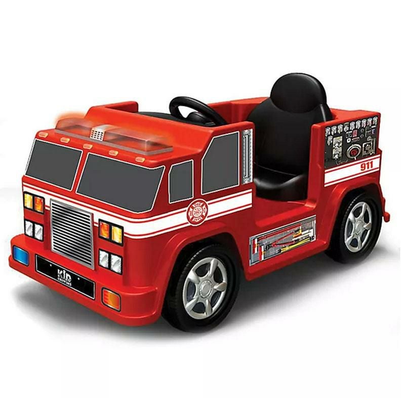 電動乗用　消防車 AIJYU TOYS（アイジュトイズ） 電動乗用カー 消防車 FIRE TRUCK 電動