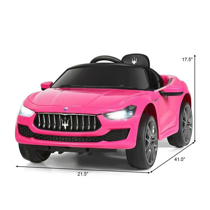 マセラティ　電動乗用車　子供用　おもちゃ　6月末まで 乗用ラジコン マセラティ 乗用玩具 電動乗用玩具 プロポ付 電動乗用