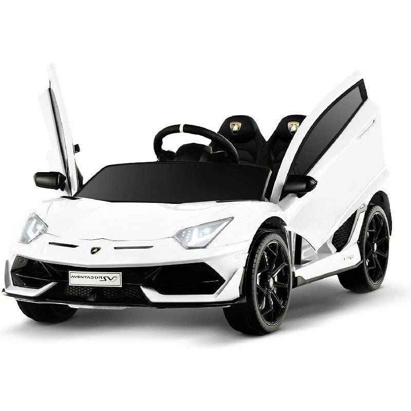 乗用玩具 ランボルギーニ 子供向け 電気自動車 ライト リモコン付