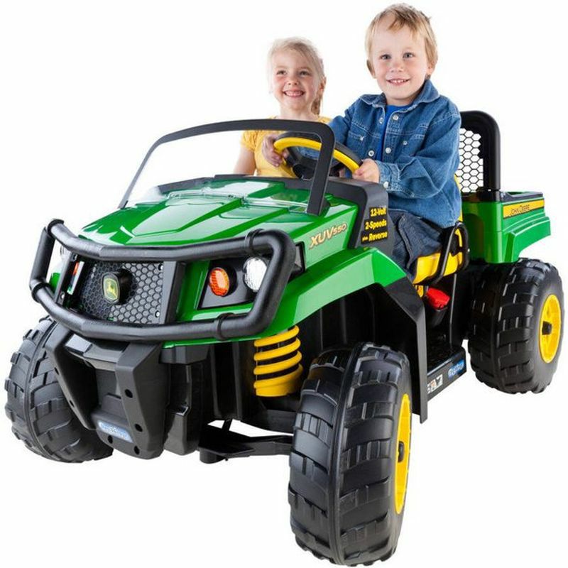 組立要】ペグペレゴ ジョンディア 子供用二人乗り電気自動車 ゲイター