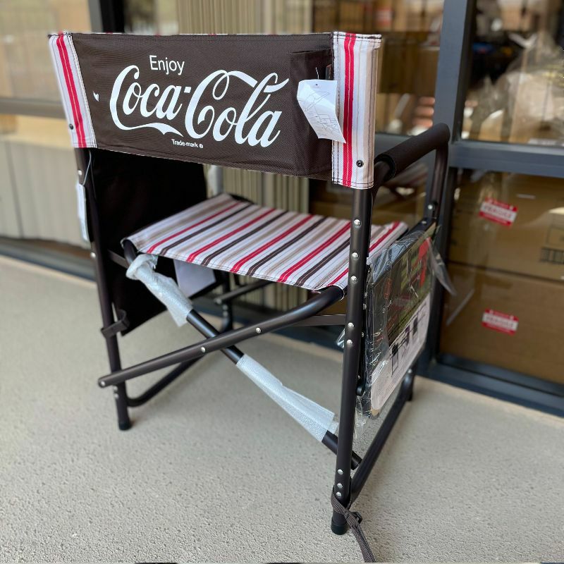 コカ　コーラ　折りたたみ　ベンチ コカ・コーラ 折りたたみ チェア 椅子 キャンプ アウトドア Picnic