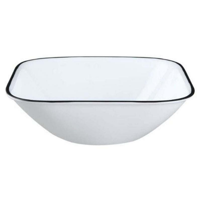 スクエアボウル6点セットコレールシンプルラインCorelleSquareSimpleLines22-OunceBowlSet(6-Piece)