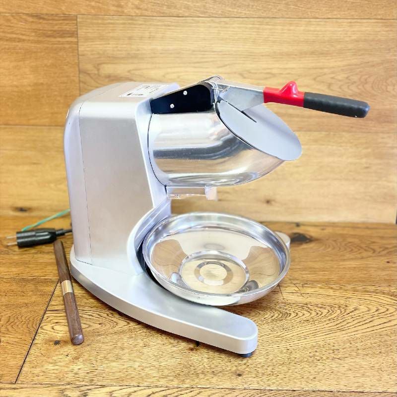 アイスクラッシャーアイスシェーバースノーコーンメーカーかき氷VIVOHOME11InchHeightElectricDualBladesIceCrusherShaverSnowConeMakerMachineSilver143lbs/hrforHomeandCommercialUse家電