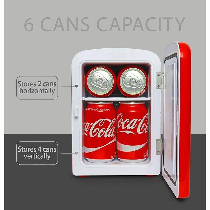 コカコーラ ミニ 保冷庫 6缶 4L 車載可 Coca-Cola Classic Portable 6