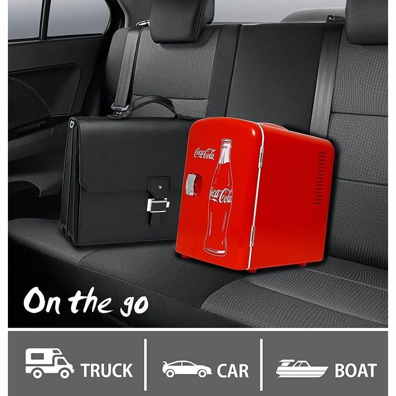 コカコーラ ミニ 保冷庫 6缶 4L 車載可 Coca-Cola Classic Portable 6