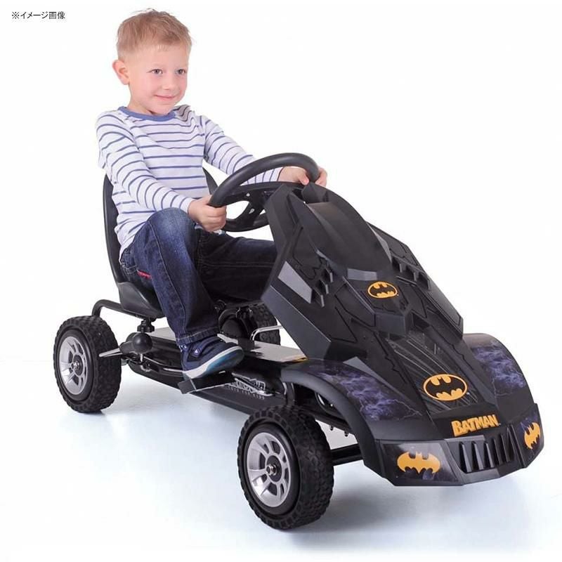 乗用玩具 バットマン ペダルゴーカート 54kgまで Hauck Batmobile