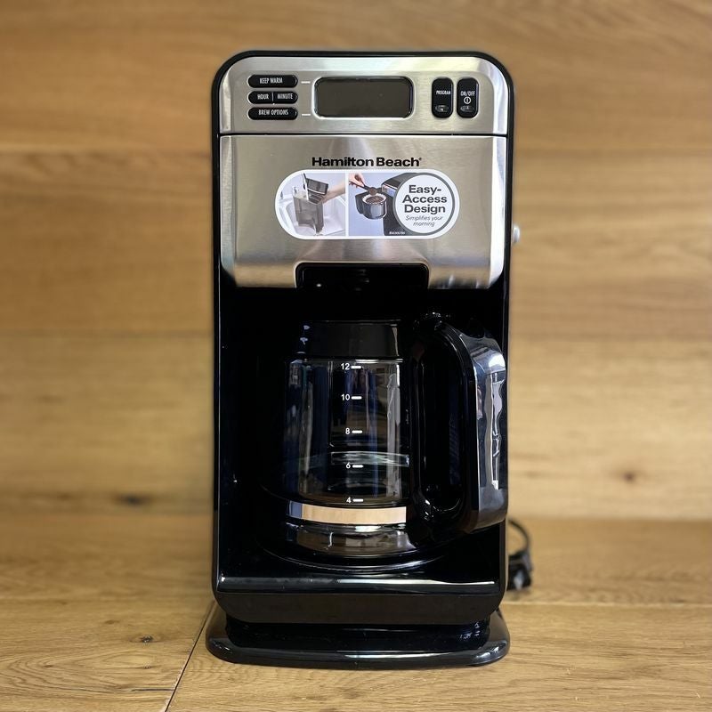 レビューを書く - コーヒーメーカー 12カップ ガラスカラフェ タイマー