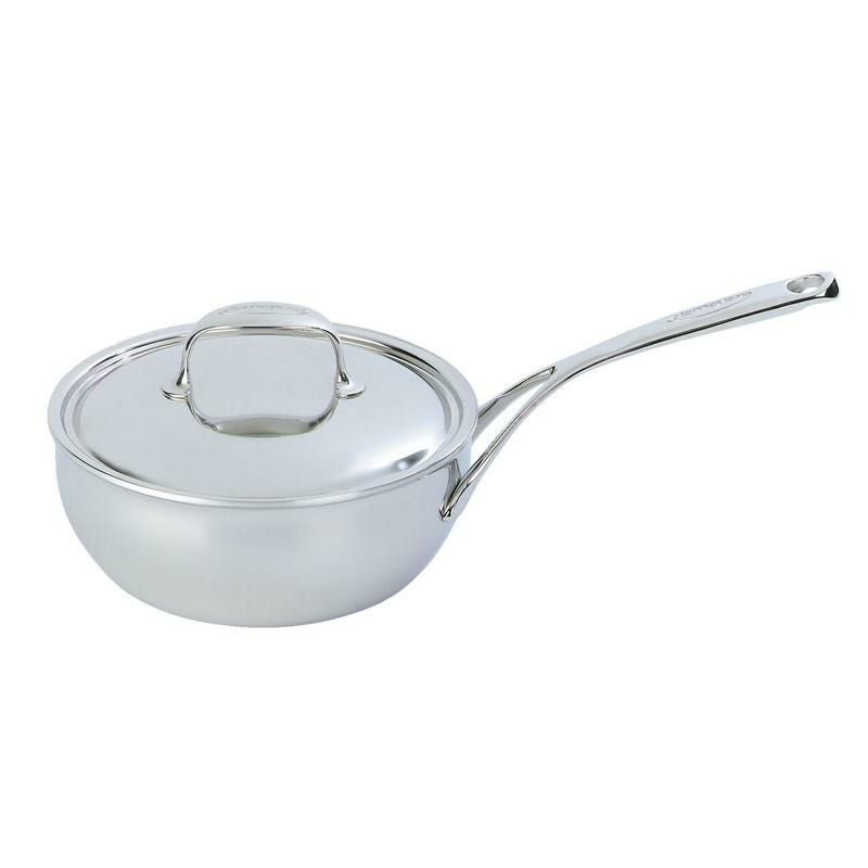ソースパン 片手鍋 フタ付 2.2L 7層 ステンレス デメイエレ