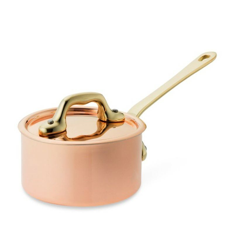 ムヴィエール モービル ソースパン 片手鍋 9cm 300ml 銅 1.5mm厚 2層