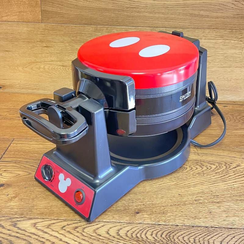 日本未発売 ディズニー 90周年 ミッキーマウス ワッフルメーカー　限定品 新品未開封・超希少』90周年記念 ディズニーミッキーワッフルメーカー