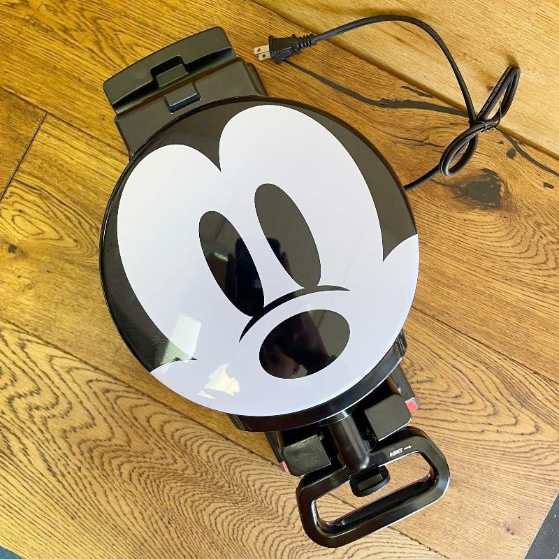 ディズニー ミッキーマウス 90周年記念 ダブルフリップワッフルメーカー 家庭用 ディズニー ミッキーマウス 90周年記念 ワッフルメーカー
