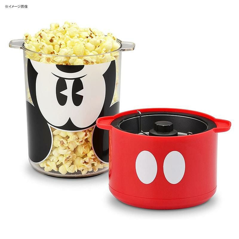 ミッキー　ポップコーンメーカー ディズニー ディズニー ミッキーマウス ケトルスタイル ポップコーンメーカー