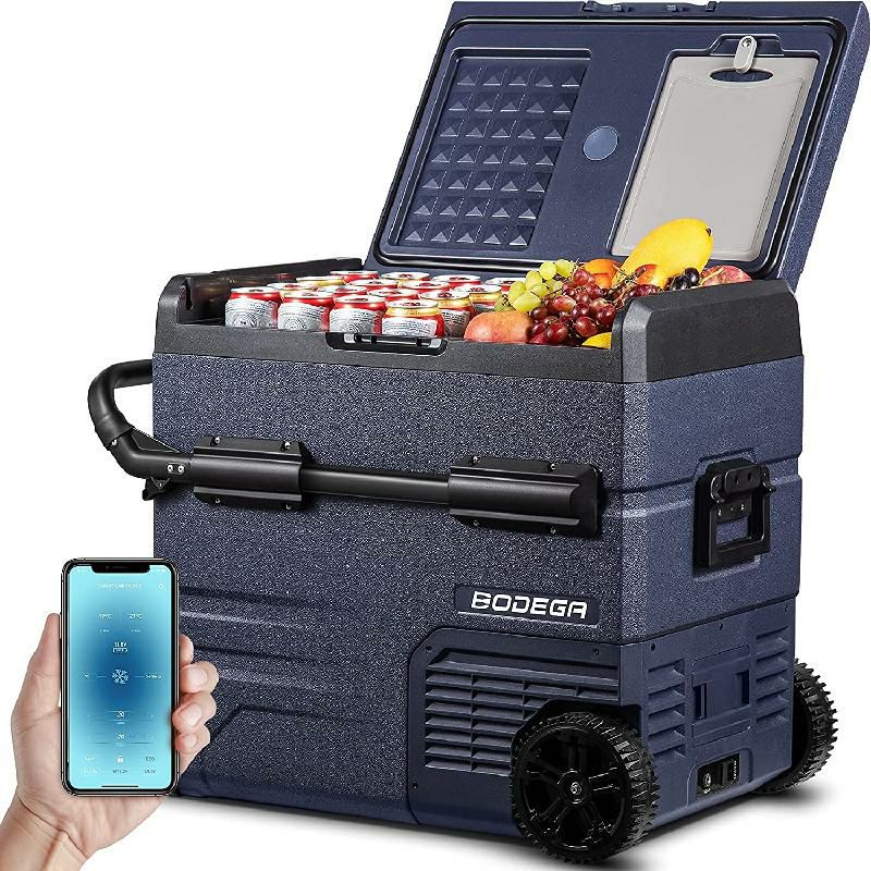 ポータブル 冷蔵庫 冷凍庫 車用クーラーボックス -20度～20度 電動