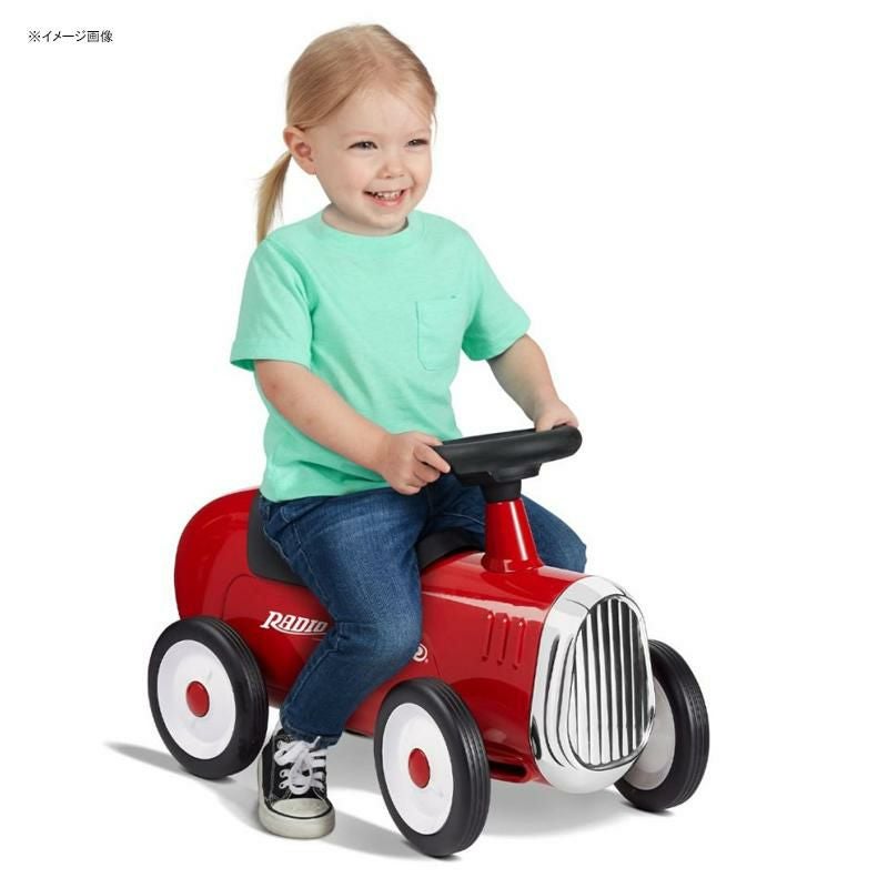 乗用玩具 子供用 乗り物 ～3歳 19kgまで ロードスター レッド 赤 Radio