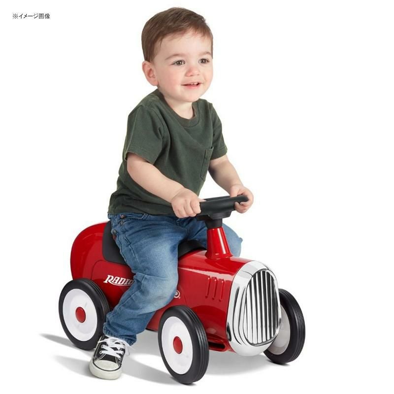 乗用玩具 子供用 乗り物 ～3歳 19kgまで ロードスター レッド 赤 Radio