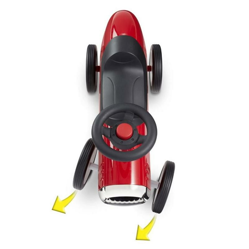 乗用玩具 子供用 乗り物 ～3歳 19kgまで ロードスター レッド 赤 Radio