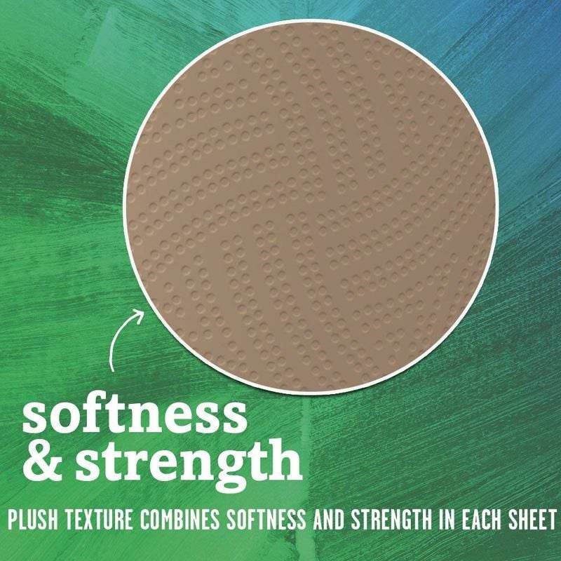 ペーパータオル27.9×22.8cm大きいジャンボ無漂白100％再生紙6個入4パック染料香料不使用セブンスジェネレーションSeventhGenerationUnbleachedPaperTowels,100%RecycledPaper,6Count,Packof4