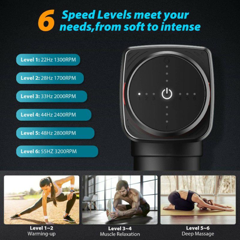 パーカッションマッサージ機マッサージャーアタッチメント6種b8taG3PRO家電