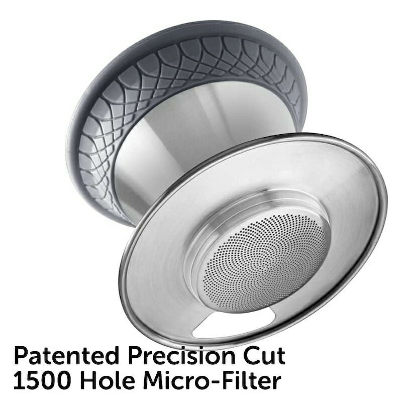 エスプロブルームドリップドリッパーコーヒーESPROBLOOMPourOverCoffeeBrewer-BrushedStainlessSteel