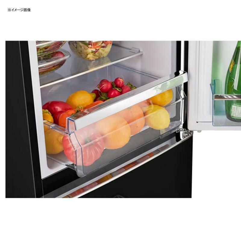 レトロ冷蔵庫 冷凍庫 246L 幅55cm 2ドア ボトムフリーザー Unique