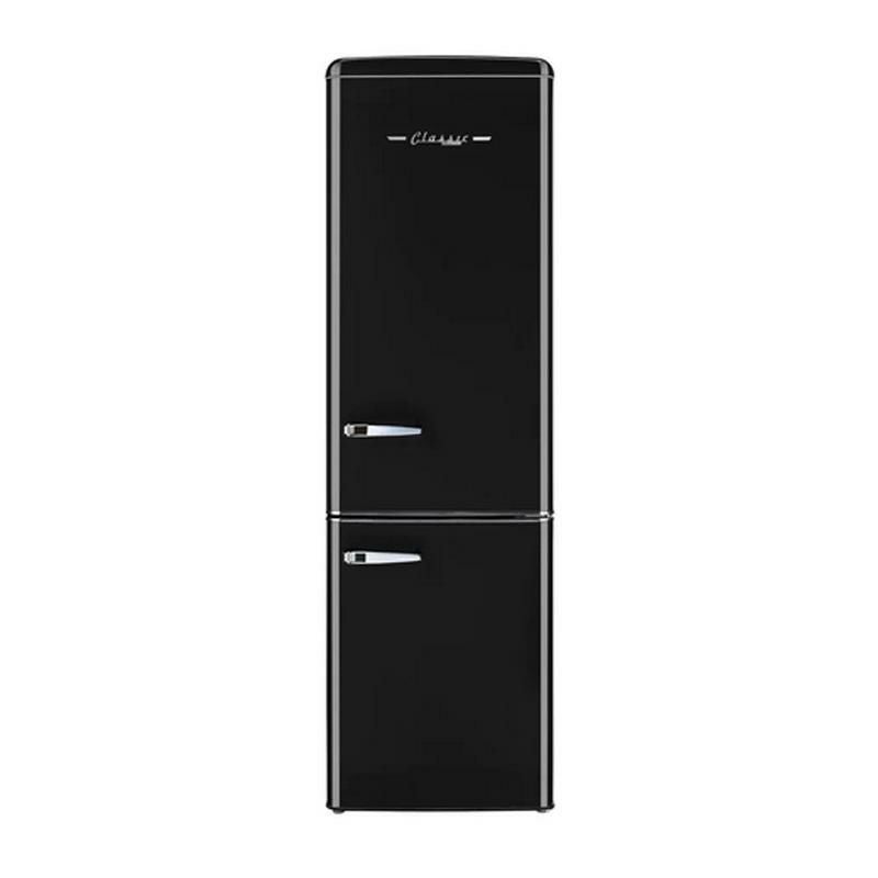 レトロ冷蔵庫 冷凍庫 246L 幅55cm 2ドア ボトムフリーザー Unique