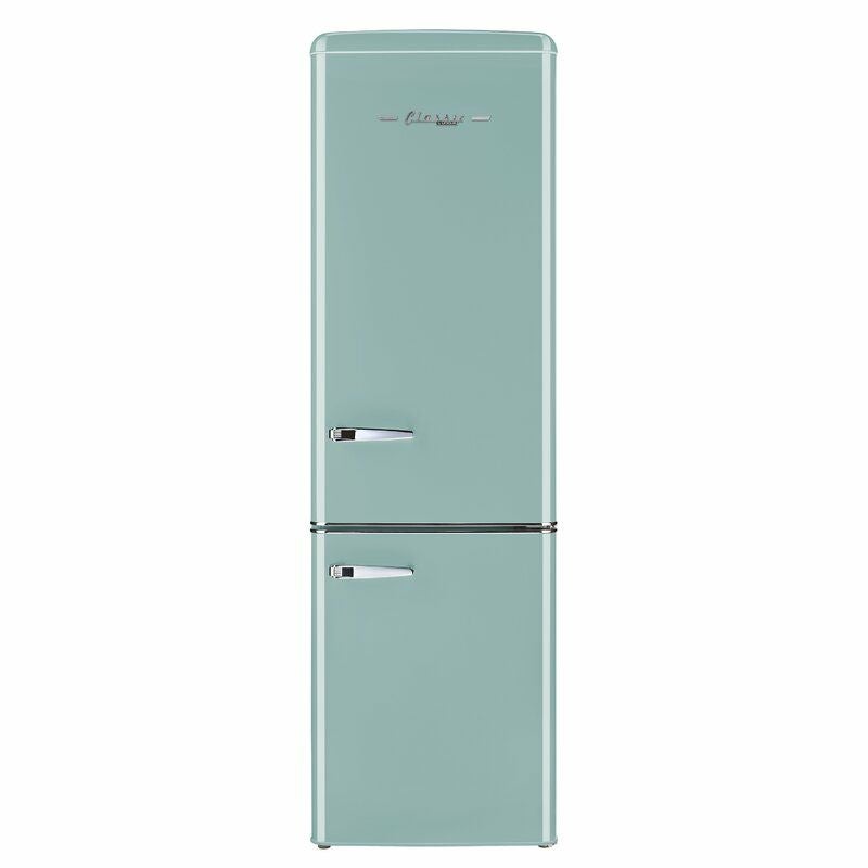 レトロ冷蔵庫 冷凍庫 246L 幅55cm 2ドア ボトムフリーザー Unique