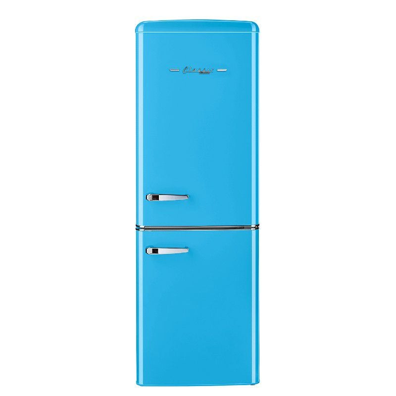 レトロ冷蔵庫 冷凍庫 246L 幅55cm 2ドア ボトムフリーザー Unique
