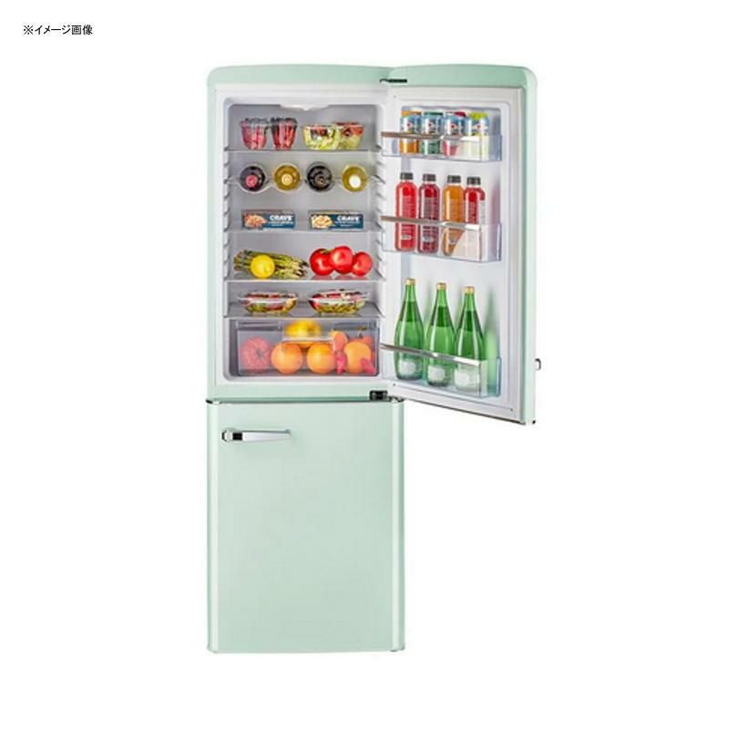 冷蔵庫 冷凍庫 2ドア 198L Retro 21.6 in. 7 cu. ft. Bottom Freezer