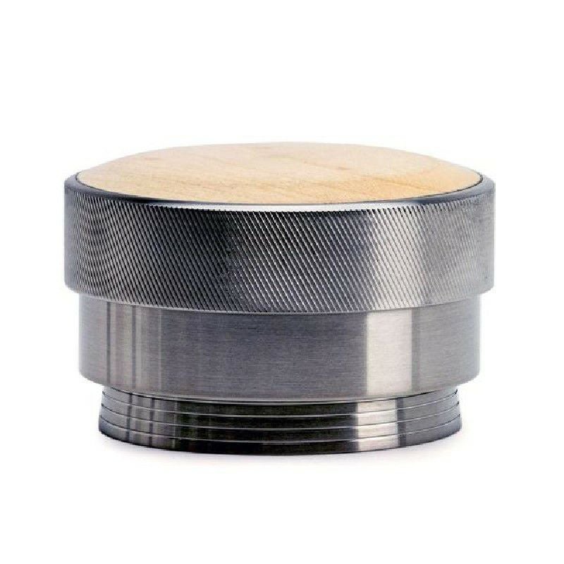 タンパーステンレス木製ハンドルエスプレッソ用CoffeeTamperStainlessSteelEspressoCoffeePressingToolCoffeeShopCafeSupplies51mm/53mm/58mmFlatBaseWoodenHandle