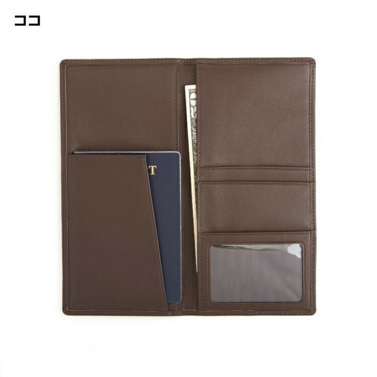 革製パスポートチケットケースRFIDナッパレザーRoyceRFIDBLOCKINGTRAVELDOCUMENTCASE