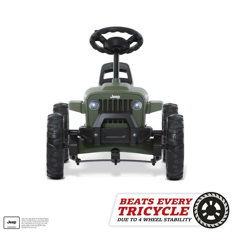 乗用玩具 ペダルゴーカート ジープ サハラ 乗り物 BERG Buzzy Jeep