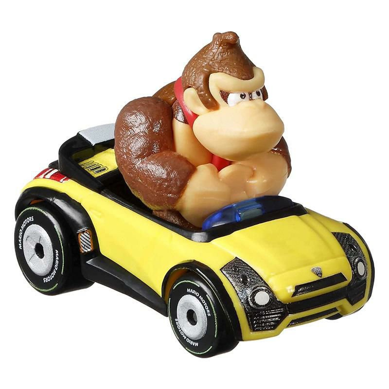 ホットウィール マリオカート おもちゃ 4個セット 車 ドンキー