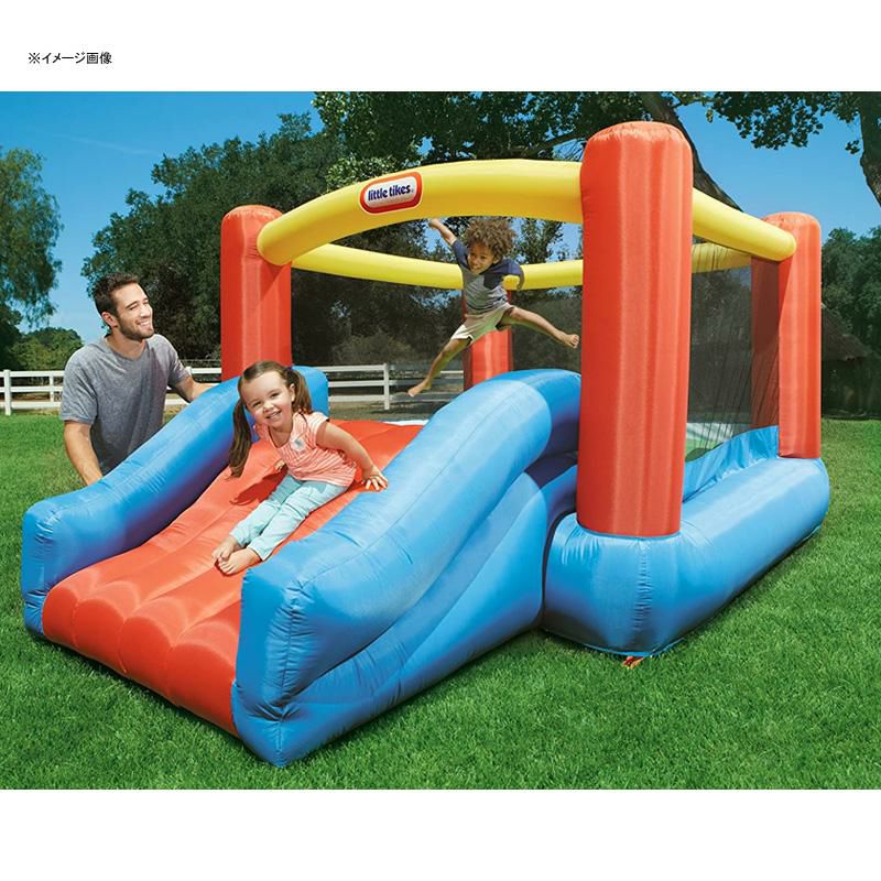 エアー遊具 トランポリン 滑り台 膨らませる ふわふわ Little Tikes Jr