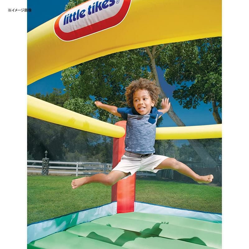 トランポリン　遊具　エアーポンプ込 エアー遊具 トランポリン 滑り台 膨らませる ふわふわ Little Tikes Jr
