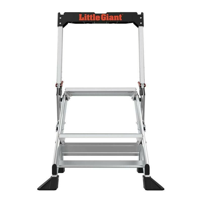 脚立折りたたみステップ2段高さ45cmアルミ170kgまでLittleGiantLadders,JumboStep,2-Step,2foot,StepStool,Aluminum,Type1AA,375lbsweightrating,(11902)