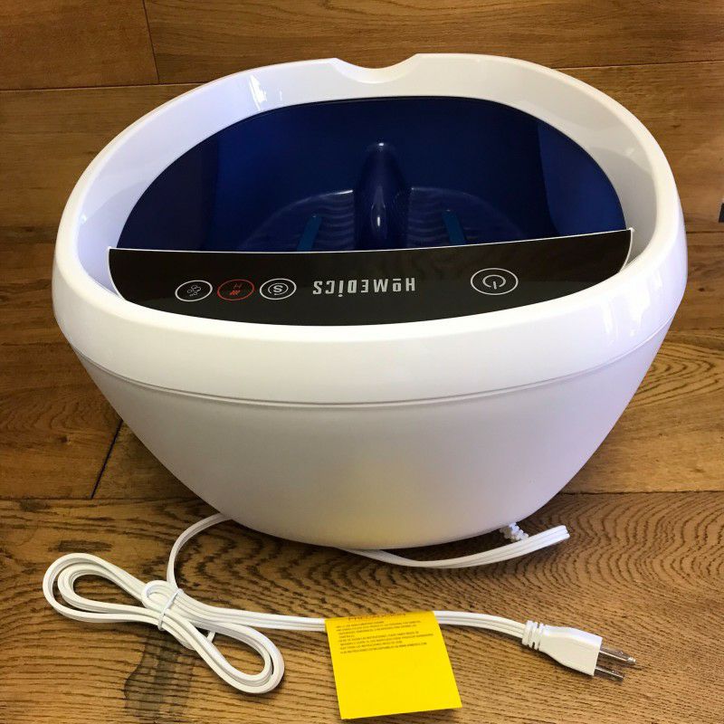 フットバス加温指圧バブルスパ足湯HomedicsShiatsuFootbathWithHeatBoostFB-655HJ家電