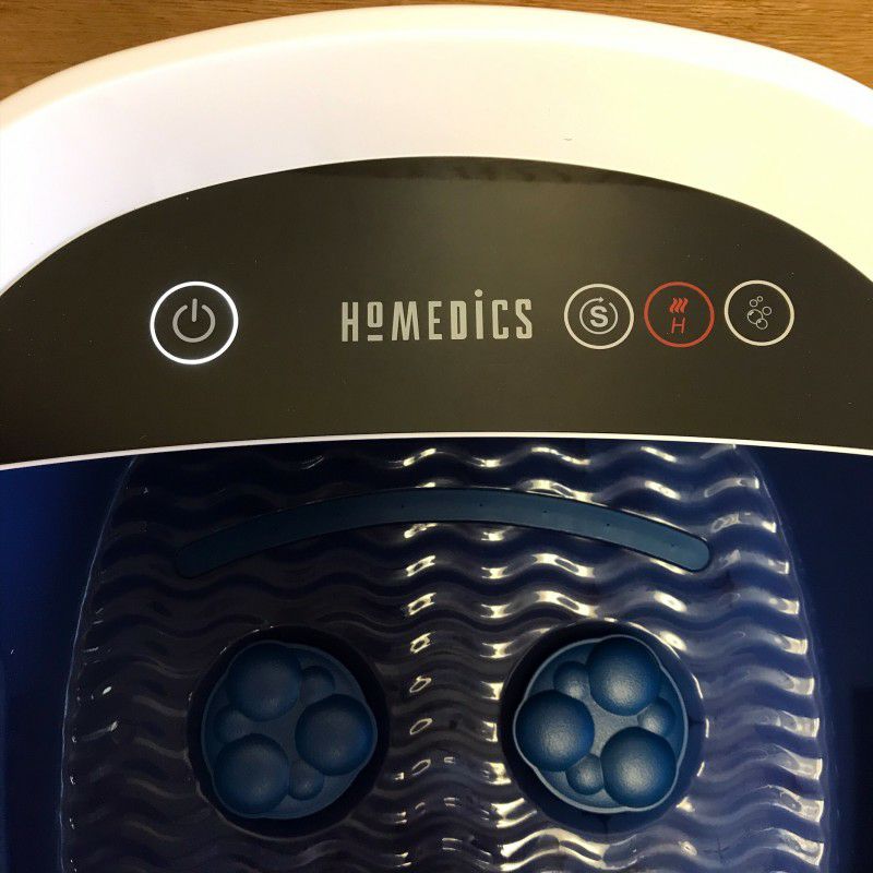 フットバス加温指圧バブルスパ足湯HomedicsShiatsuFootbathWithHeatBoostFB-655HJ家電